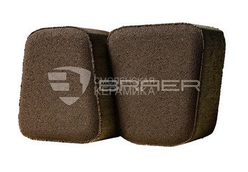 Тротуарная плитка BRAER Классико круговая, Коричневый