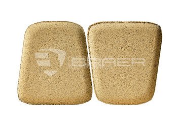 Тротуарная плитка BRAER Классико круговая, Песочный