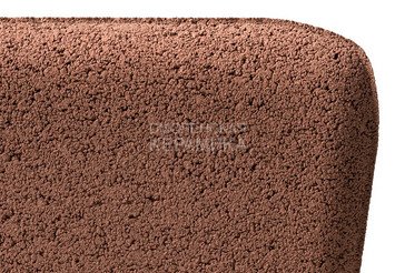 Тротуарная плитка BRAER Классико круговая, Винный