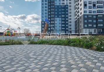Тротуарная плитка BRAER Классико, Серый