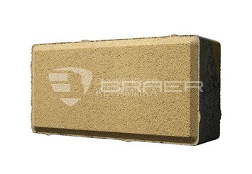 Тротуарная плитка BRAER Прямоугольник Жёлтый, 60 мм