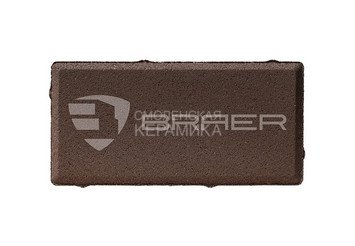 Тротуарная плитка BRAER Прямоугольник Коричневый, 40 мм