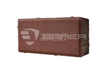 Тротуарная плитка BRAER Прямоугольник Красный, 60 мм