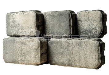Тротуарная плитка BRAER Ривьера, Color Mix Туман