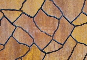 Тротуарная плитка BRAER Сан Тропе, Color Mix Каньон