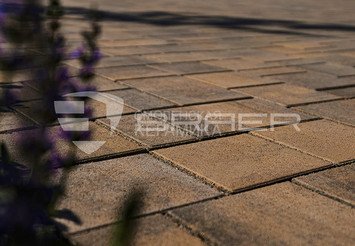 Тротуарная плитка BRAER Старый город "Ландхаус", Color Mix Каштан, 60 мм