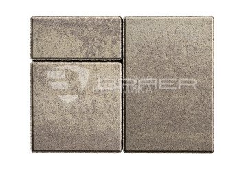 Тротуарная плитка BRAER Старый город "Ландхаус", Color Mix Степь, 60 мм