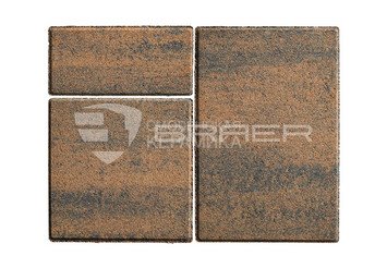 Тротуарная плитка BRAER Старый город "Ландхаус", Color Mix Техас, 80 мм