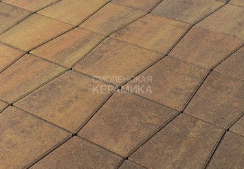 Тротуарная плитка BRAER Старый город "Веймар", Color Mix Прайд