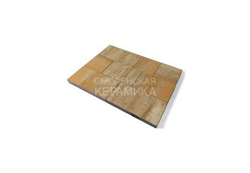 Тротуарная плитка BRAER Триада, Color Mix Плато