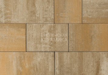 Тротуарная плитка BRAER Триада, Color Mix Плато
