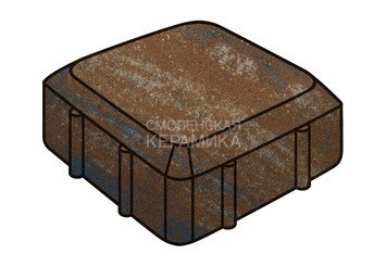 Тротуарная плитка Готика, "Старая площадь Natur", 60 мм, сатурн