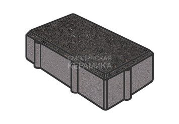 Тротуарная плитка Готика, Брусчатка Premium Gold, 200x100x70 мм, цвет Голд 21