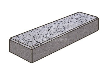 Тротуарная плитка Готика, Брусок Premiun Gold, 180x60x80 мм, цвет Голд 3