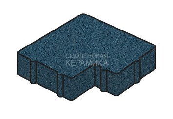 Тротуарная плитка Готика, "Калипсо Profi", 60 мм, синий
