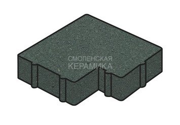 Тротуарная плитка Готика, "Калипсо Profi", 60 мм, зеленый