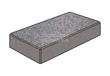 Тротуарная плитка Готика, Картано Premiun Gold, 300x150x80 мм, цвет Голд 13
