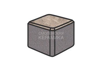Тротуарная плитка Готика, "Куб Natur", 100x100x100 мм, юпитер