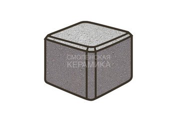 Тротуарная плитка Готика, Куб Premiun Gold, 80x80x80 мм, цвет Голд 22 Кристалл