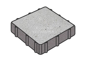 Тротуарная плитка Готика, Квадрат Premium Gold, 300x300x60 мм, цвет Голд 22 Кристалл