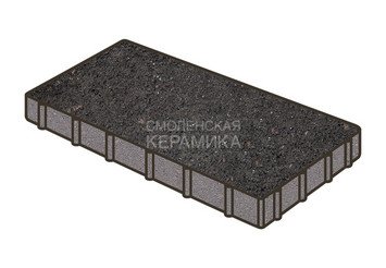 Тротуарная плитка Готика, Квадрат Premium Gold, 500x250x120 мм, цвет Голд 21