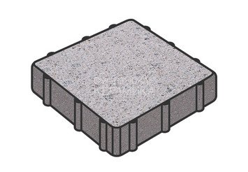 Тротуарная плитка Готика, Квадрат Premium Gold, 500x500x80 мм, цвет Голд 1