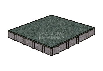 Тротуарная плитка Готика, "Квадрат Profi", 300x300x50 мм, зеленый