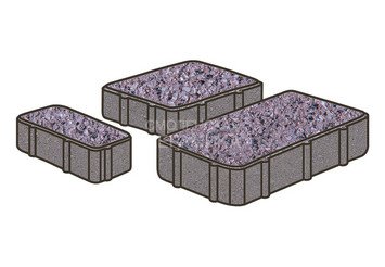 Тротуарная плитка Готика, Новый Город Premiun Gold, 80 мм, цвет Голд 20