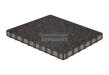 Тротуарная плитка Готика, Плита Premium Gold, 1000x1000x100 мм, цвет Голд 21