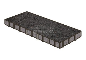 Тротуарная плитка Готика, Плита Premium Gold, 1000x500x80 мм, цвет Голд 21