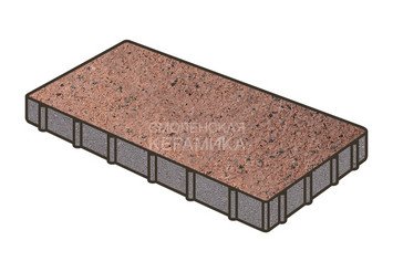 Тротуарная плитка Готика, Плита Premium Gold, 600x400x60 мм, цвет Голд 15