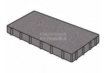 Тротуарная плитка Готика, "Плита Profi", 600x200x100 мм, светло-серый