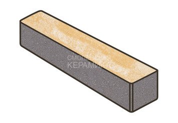 Тротуарная плитка Готика, "Ригель Natur", 80 мм, янтарь