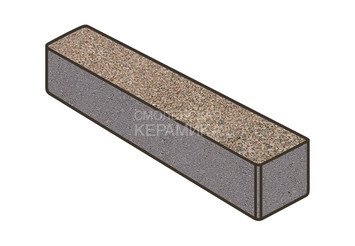 Тротуарная плитка Готика, Ригель Premiun Gold, 360x80x80 мм, цвет Голд 5