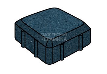 Тротуарная плитка Готика, "Старая площадь Profi", 60 мм, синий