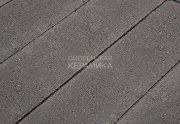 Тротуарная плитка Готика, "Старый город Profi", 80 мм, темно-серый