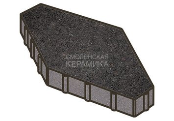 Тротуарная плитка Готика, Зарядье Premium Gold, 600x400x100 мм, цвет Голд 21