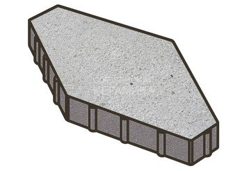 Тротуарная плитка Готика, Зарядье Premium Gold, 600x400x100 мм, цвет Голд 22 кристалл