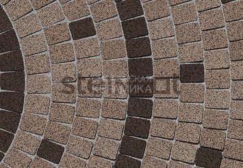 Тротуарная плитка Steingot Серия Классика Арко "Bruno", 60 мм