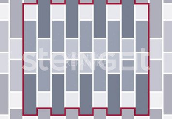 Тротуарная плитка Steingot Серия Маринталь "Штайн Браун", 60 мм