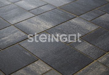 Тротуарная плитка Steingot Серия Мюнхен "Штайн Блэк", 60 мм