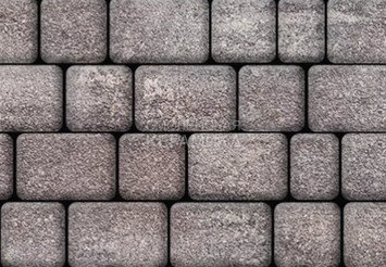 Тротуарная плитка STEINRUS Инсбрук Альт ColorMix Умбра, 60 мм