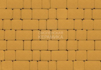 Тротуарная плитка STEINRUS Инсбрук Альт желтый, 60 мм