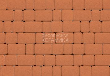 Тротуарная плитка STEINRUS Инсбрук Альт оранжевый, 40 мм
