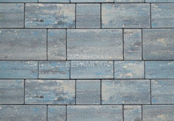Тротуарная плитка STEINRUS Инсбрук Тироль ColorMix Амбер, 60 мм