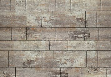 Тротуарная плитка STEINRUS Инсбрук Тироль ColorMix Берилл, 60 мм