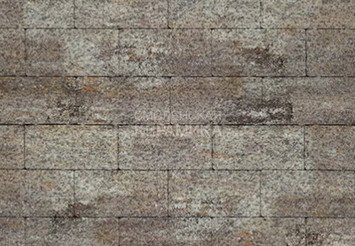 Тротуарная плитка STEINRUS Прямоугольник ColorMix Берилл, 60 мм