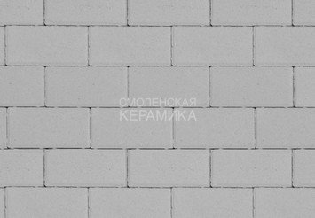 Тротуарная плитка STEINRUS Прямоугольник серый, 80 мм