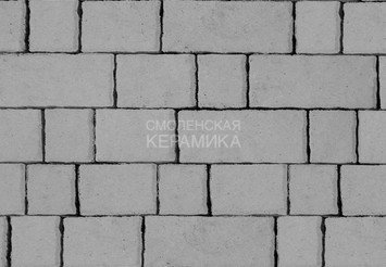 Тротуарная плитка STEINRUS Старый Город серый, 60 мм