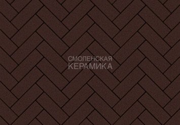 Тротуарная плитка Выбор "Паркет" Стандарт, коричневый, 180х60х60 мм